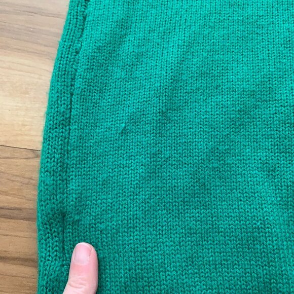 Jolly Sweaters Green Red T-Rex Dinosaur Christmas Sweater Argyle Men’s Large - Picture 9 of 11